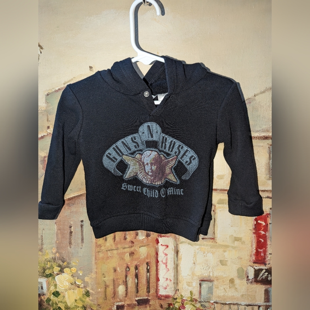 Guns N Roses baby hoodie